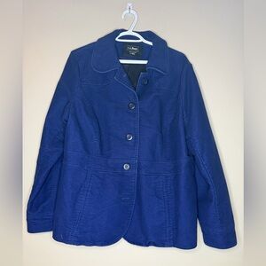 L.L. Bean Women's Navy Blazer
